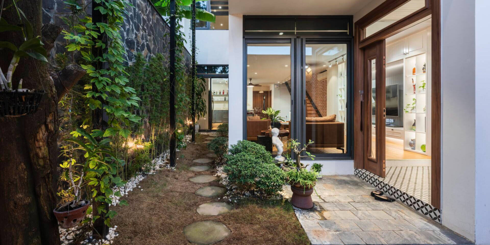 Sân sau nhà phố 4