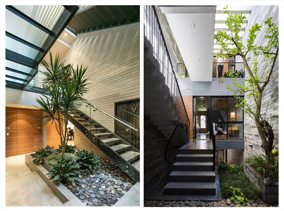 sân trong nhà phố 4