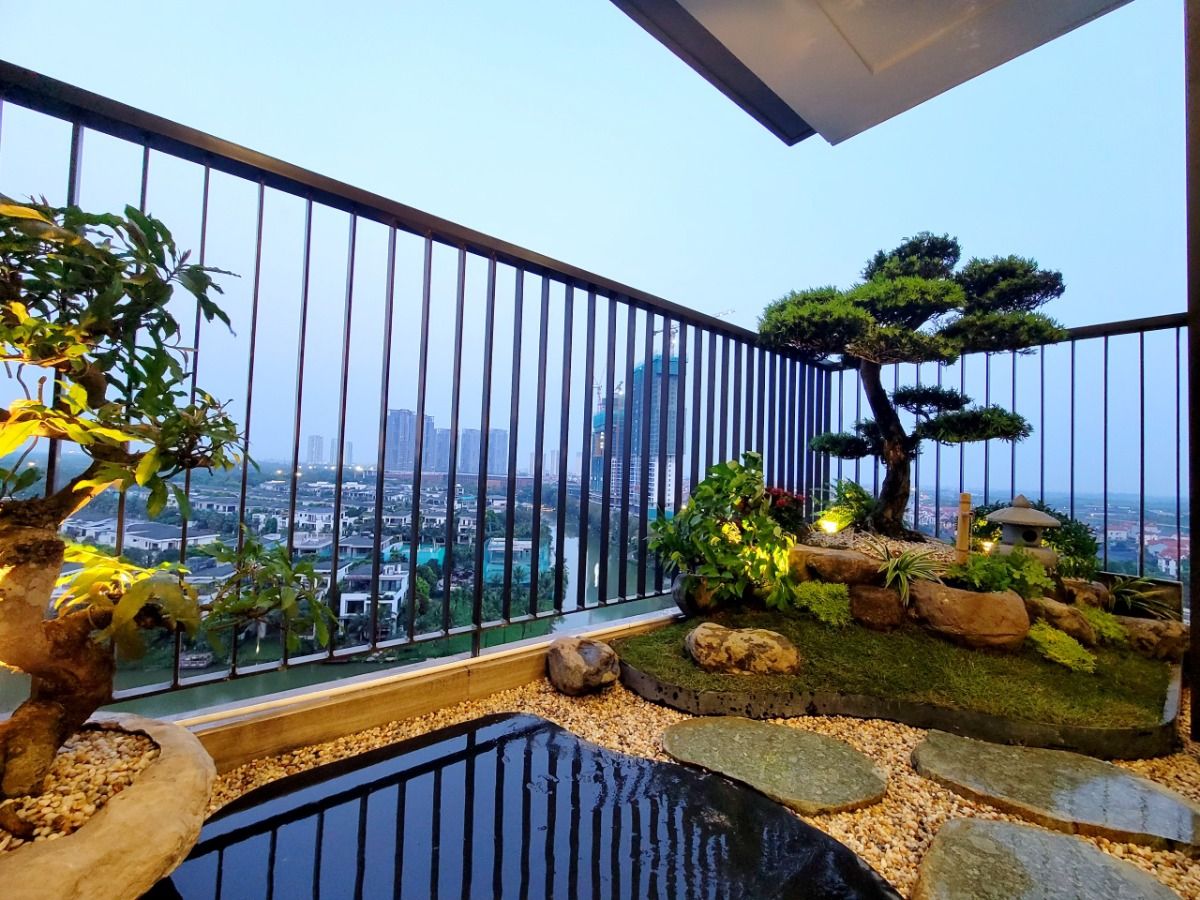 mẫu nhà sân vườn 4