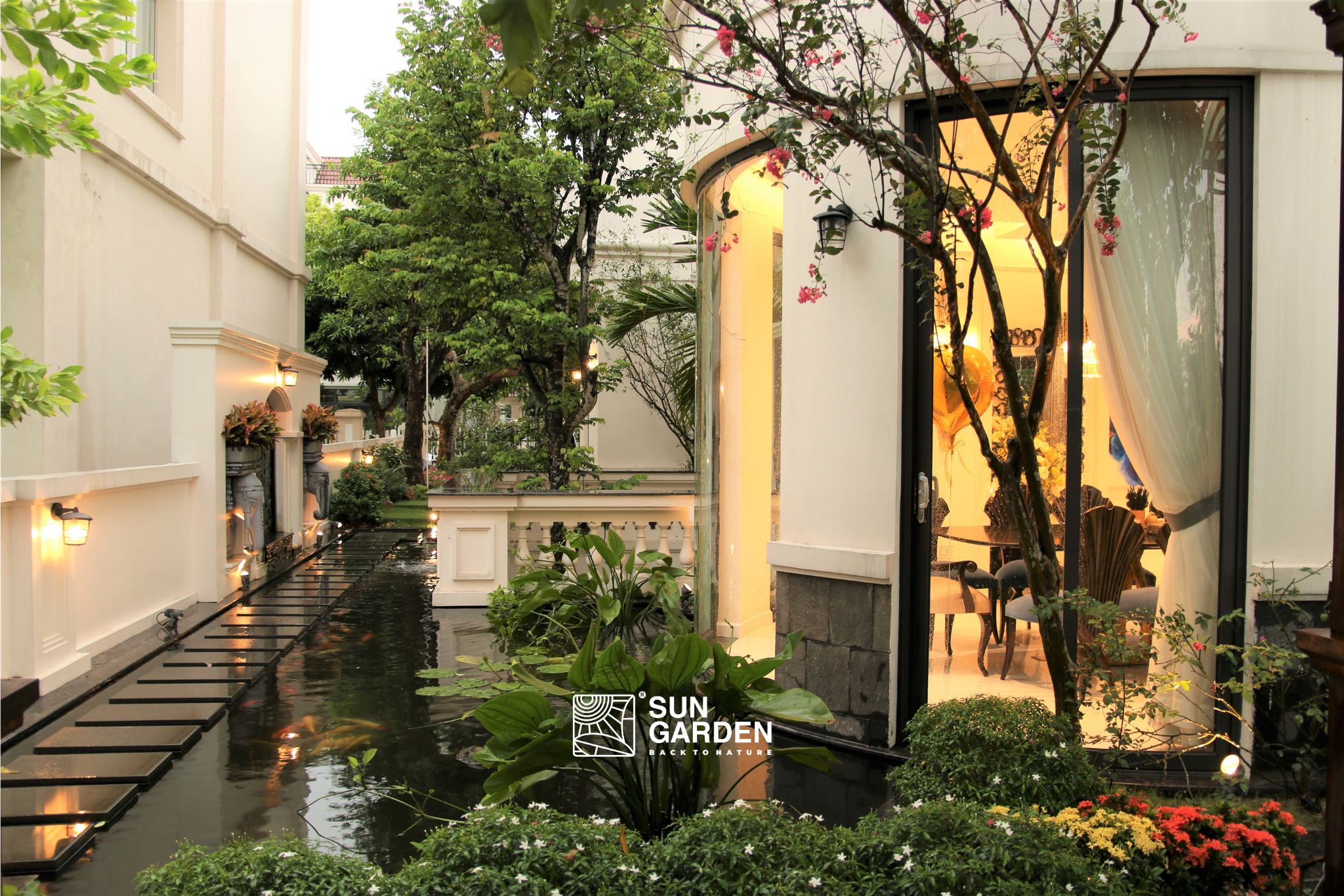 trang trí sân vườn đẹp 2