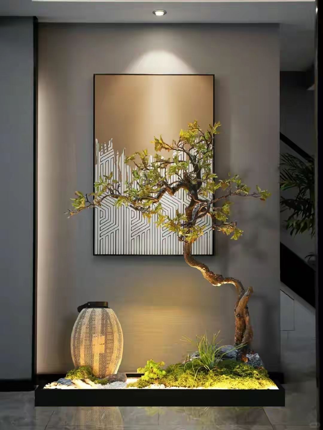 mô hình nhà tiểu cảnh 2