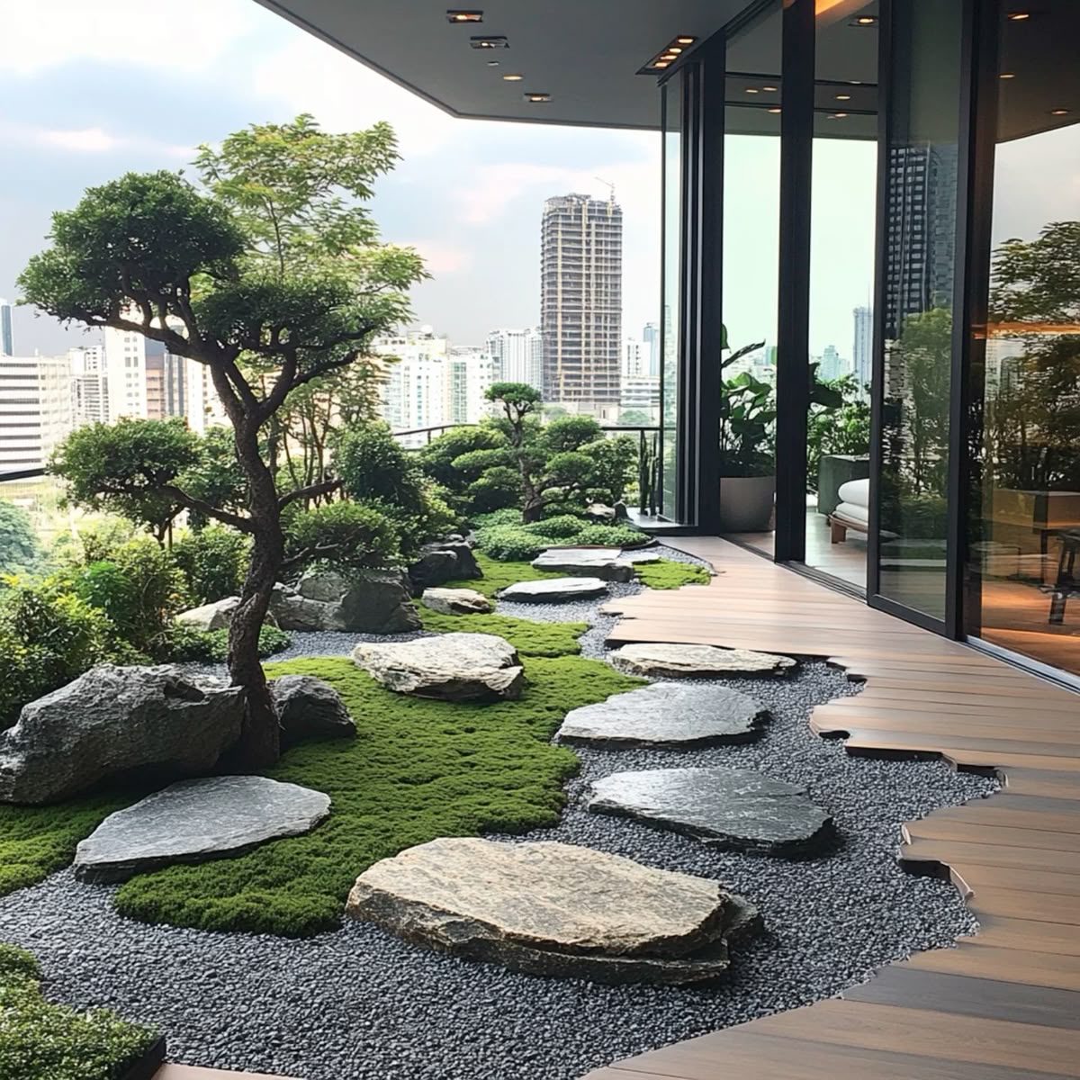 mô hình nhà tiểu cảnh 3