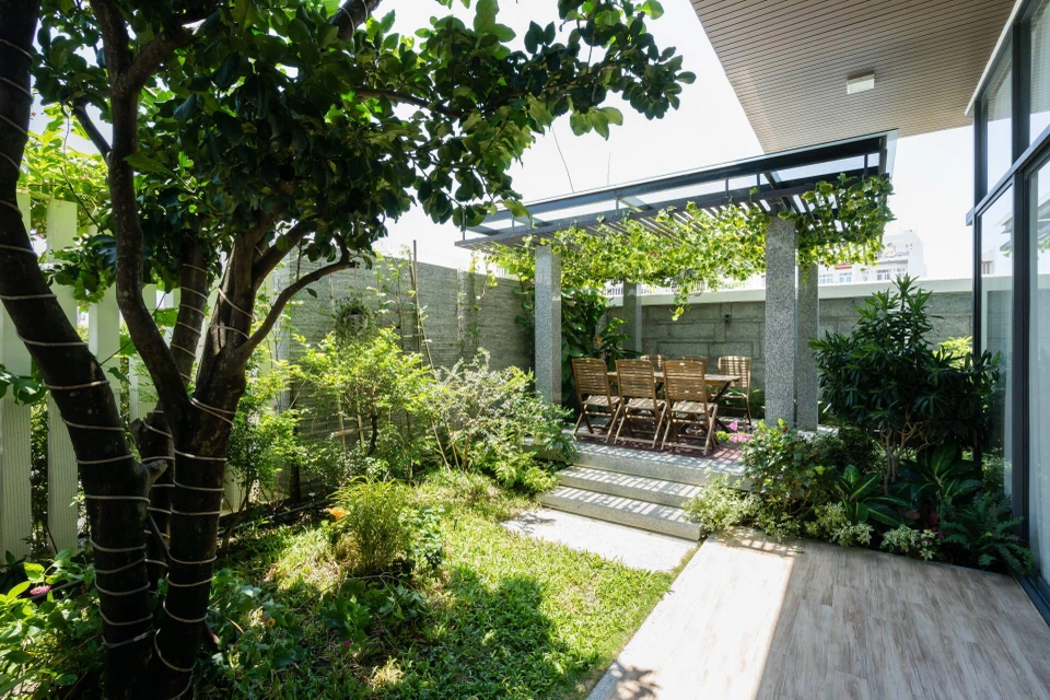 thiết kế thi công sân vườn 2