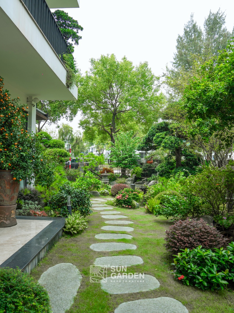 Mẫu nhà sân vườn 2