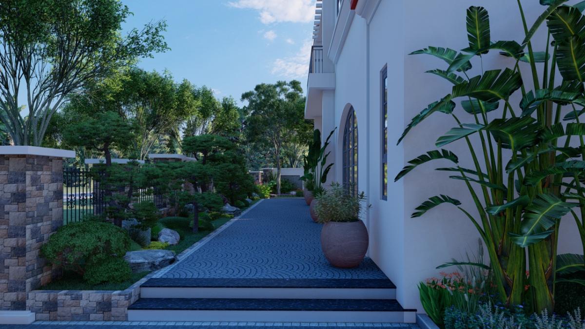 sân vườn nhỏ đẹp 3