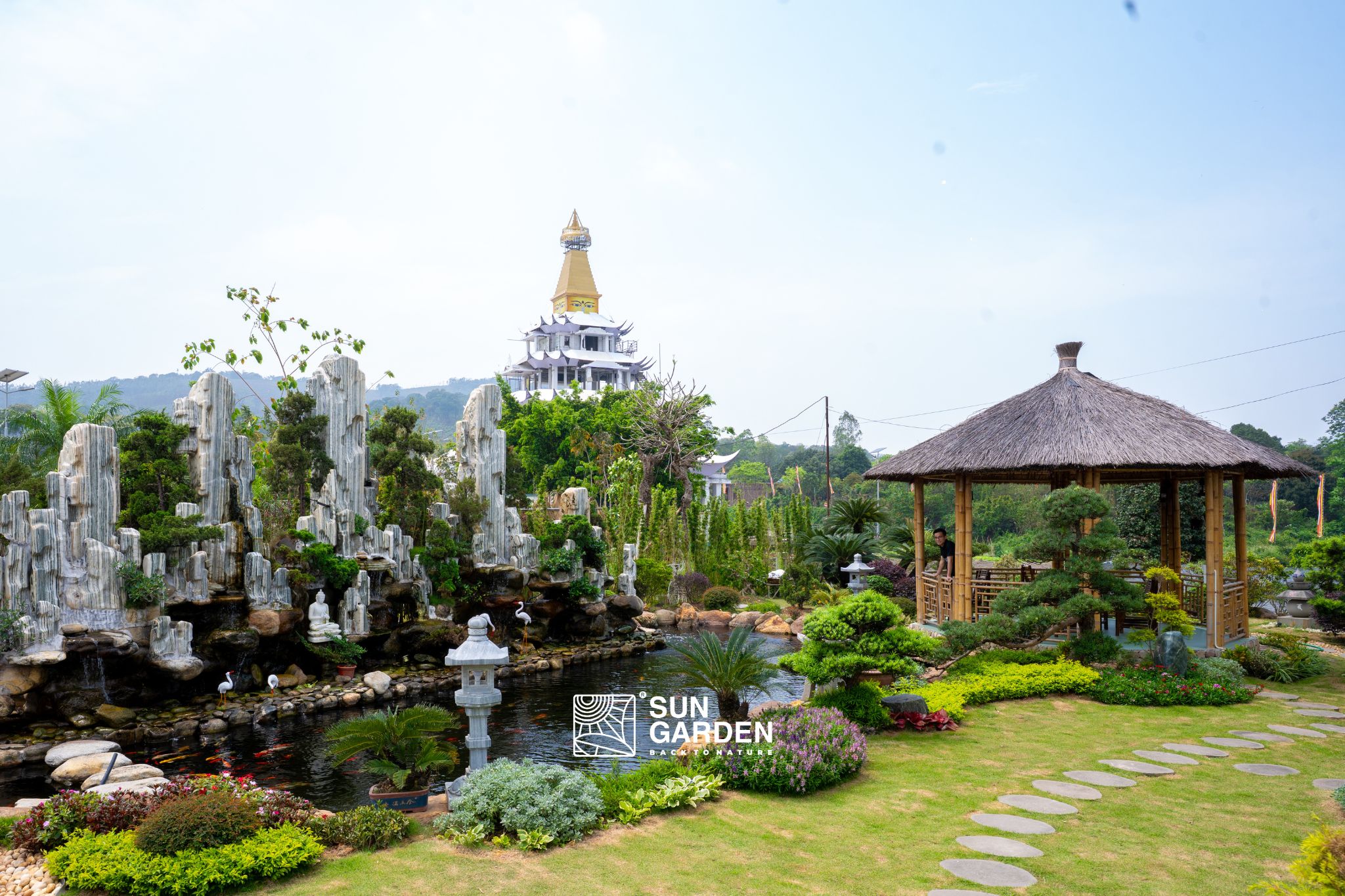 Thi công tiểu cảnh 2