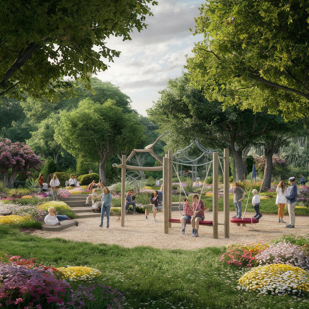 Thiết kế công viên mini 2