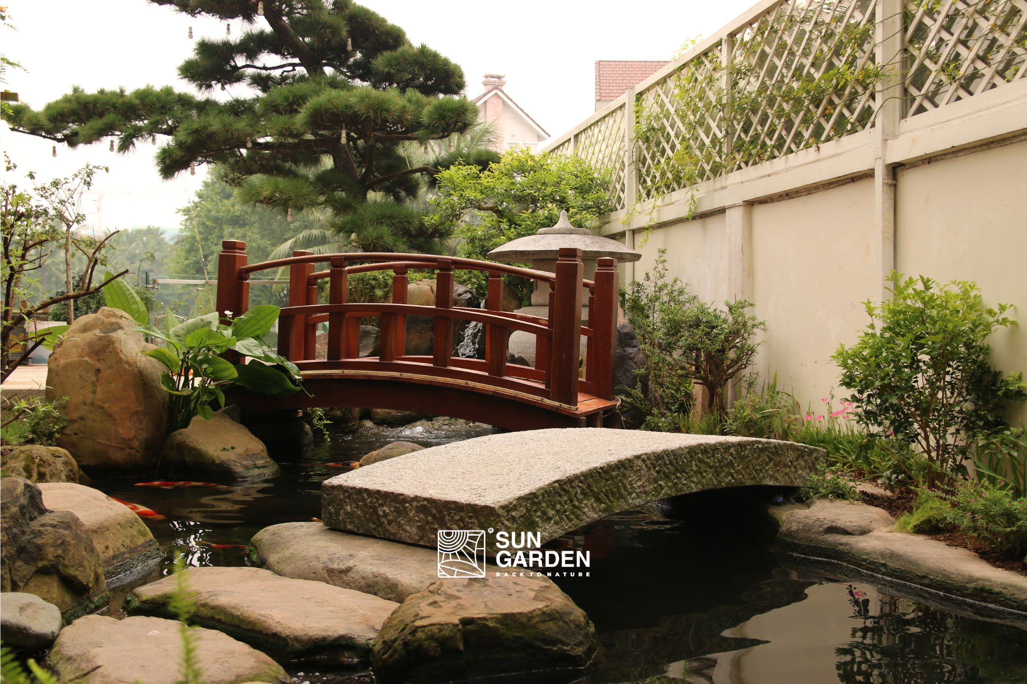 Cảnh quan sân vườn đẹp 1