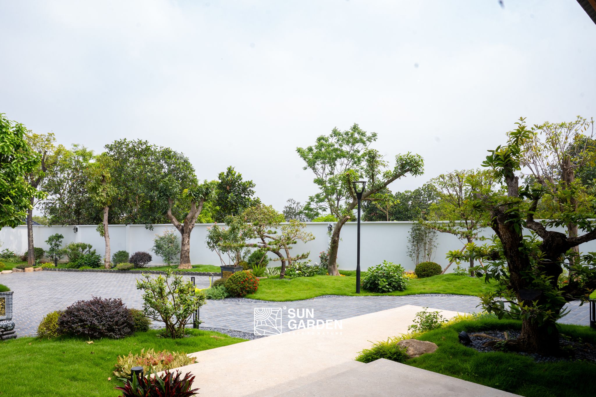 Sân vườn sau nhà ống 2